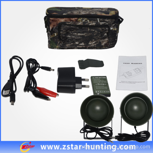 2014 New Waterproof Outdoor Bird Sound Caller with 2*50W 150db Loud Clear Speaker and Single Camo Hunting Bag (ZSCP-393)